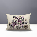 Pipo Parrot Lumbar Indoor/Outdoor Throw Pillow