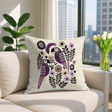 Pipo Parrot Lumbar Indoor/Outdoor Throw Pillow