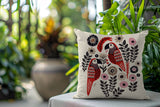 Pipo Parrot Lumbar Indoor/Outdoor Throw Pillow