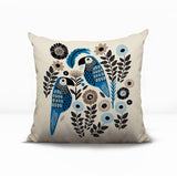Pipo Parrot Reversible Indoor/Outdoor Square Pillow