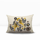 Pipo Parrot Lumbar Indoor/Outdoor Throw Pillow