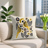 Pipo Parrot Lumbar Indoor/Outdoor Throw Pillow