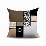 Plexa Abstract Reversible Indoor/Outdoor Square Pillow