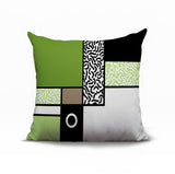 Plexa Abstract Reversible Indoor/Outdoor Square Pillow