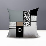 Plexa Abstract Reversible Indoor/Outdoor Square Pillow