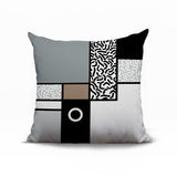 Plexa Abstract Reversible Indoor/Outdoor Square Pillow
