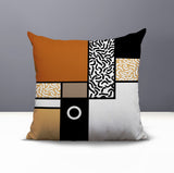 Plexa Abstract Reversible Indoor/Outdoor Square Pillow