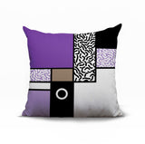 Plexa Abstract Reversible Indoor/Outdoor Square Pillow