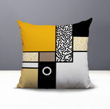 Plexa Abstract Reversible Indoor/Outdoor Square Pillow