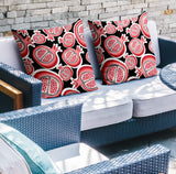 Pomme Botanical Reversible Indoor/Outdoor Square Pillow