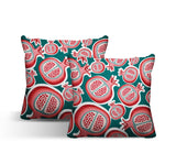 Pomme Botanical Reversible Indoor/Outdoor Square Pillow