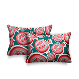 Pomme Botanical Reversible Indoor/Outdoor Rectangular Pillow