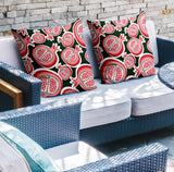 Pomme Botanical Reversible Indoor/Outdoor Square Pillow