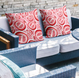 Pomme Botanical Reversible Indoor/Outdoor Square Pillow