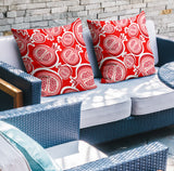 Pomme Botanical Reversible Indoor/Outdoor Square Pillow