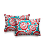 Pomme Botanical Reversible Indoor/Outdoor Rectangular Pillow