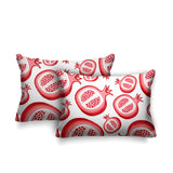 Pomme Botanical Reversible Indoor/Outdoor Rectangular Pillow