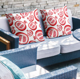 Pomme Botanical Reversible Indoor/Outdoor Square Pillow