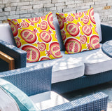 Pomme Botanical Reversible Indoor/Outdoor Square Pillow