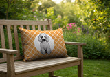 Poodle Dog  Indoor/Outdoor Reversible Rectangular Pillow