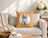 Poodle Dog  Indoor/Outdoor Reversible Square Pillow