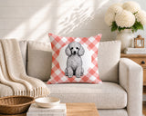 Poodle Dog  Indoor/Outdoor Reversible Square Pillow