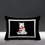 Pooh Bear Animal Reversible Indoor/Outdoor Rectangular Pillow