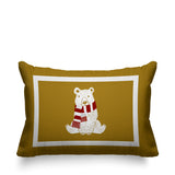 Pooh Bear Animal Reversible Indoor/Outdoor Rectangular Pillow