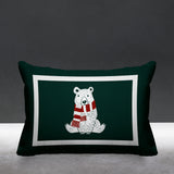 Pooh Bear Animal Reversible Indoor/Outdoor Rectangular Pillow