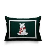 Pooh Bear Animal Reversible Indoor/Outdoor Rectangular Pillow