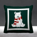 Pooh Bear Animal Reversible Indoor/Outdoor Square Pillow