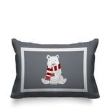 Pooh Bear Animal Reversible Indoor/Outdoor Rectangular Pillow
