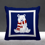 Pooh Bear Animal Reversible Indoor/Outdoor Square Pillow