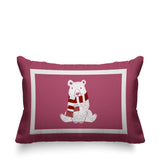 Pooh Bear Animal Reversible Indoor/Outdoor Rectangular Pillow