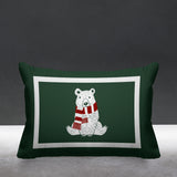 Pooh Bear Animal Reversible Indoor/Outdoor Rectangular Pillow