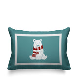 Pooh Bear Animal Reversible Indoor/Outdoor Rectangular Pillow