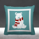 Pooh Bear Animal Reversible Indoor/Outdoor Square Pillow