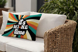 Hexam It's Wine Lumbar Indoor/Outdoor Throw Pillow