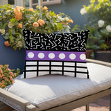 Poptik Abstract Reversible Indoor/Outdoor Rectangle Pillow