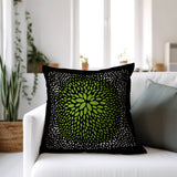 Porshia Floral Reversible Indoor/Outdoor Square Pillow