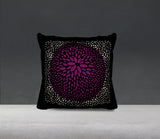 Porshia Floral Spun Polyester Square Indoor/Outdoor Throw Pillow