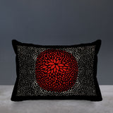 Porshia Floral Spun Polyester Lumbar Indoor/Outdoor Throw Pillow