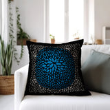 Porshia Floral Reversible Indoor/Outdoor Square Pillow