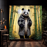 Poser Shower Curtain