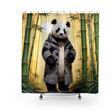 Poser Shower Curtain