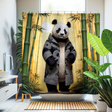 Poser Shower Curtain
