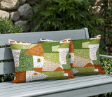 Praxies Patches Indoor/Outdoor Reversible Rectangular Pillow