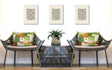 Praxies Patches Indoor/Outdoor Reversible Rectangular Pillow