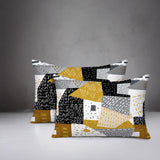Praxies Patches Indoor/Outdoor Reversible Rectangular Pillow