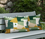 Praxies Patches Indoor/Outdoor Reversible Rectangular Pillow